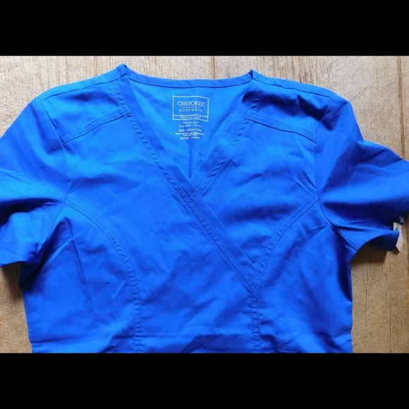 Cherokee women’s Scrub royal blue size xxs - Picture 4 of 4
